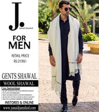 Men’s Wollen Plain Shawl – Warm & Stylish Winter Wear (1 Pc)