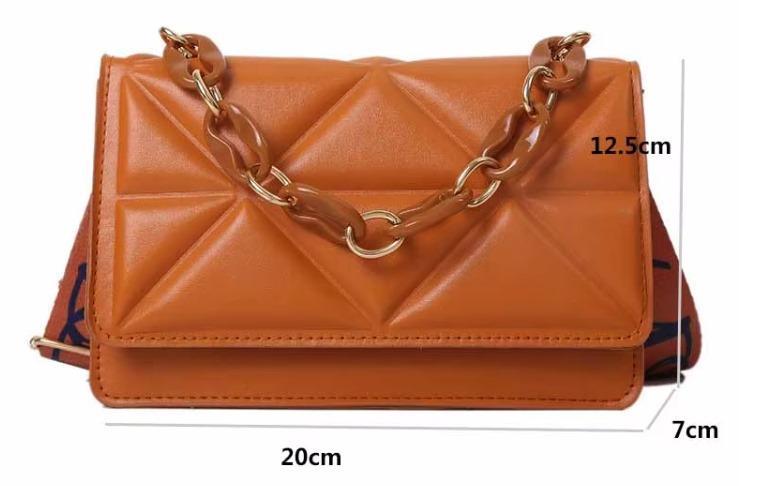 Girls Black PU Leather Crossbody Bag – Stylish Multipurpose Shoulder Purse