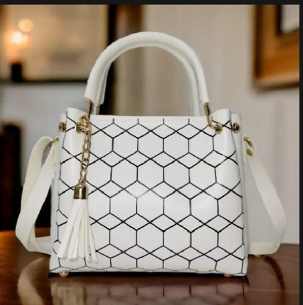 Women’s PU Leather Printed Shoulder Bag – Stylish Handbag in Multiple Colours